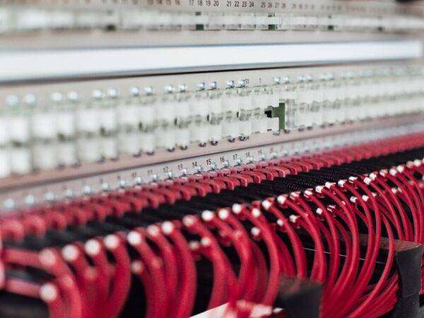 Fiber optic stack in data center