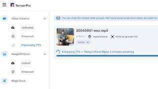 Upscaling old video with AI?